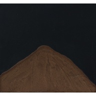 Der einsame Vogel (5-teilig) | 2012<br>Eitempera, Sand, Pigment, auf Lindenholz,<br>25,5 x 27 cm