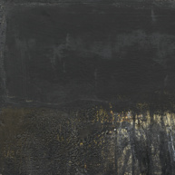 Tür, die einzige (Detail) | 2021<br>Eitempera, Wachs, Pigment, Ölstift, auf Leinwand<br>100 x 110 cm