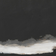 Am Grund (Detail) | 2022<br>Eitempera, Ölstift, auf Leinwand<br>100 x 110 cm