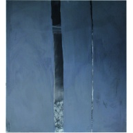 Ein Äußerstes ein Innerstes | 2012<br>Eitempera, Kreide, auf Leinwand<br>120 x 100 cm