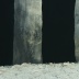 hinter die Welt (Detail) | 2015<br>Öl, Tusche, Eitempera, Silberstift, Pappmaché, Gaze, auf Leinwand<br>140 x 260 cm