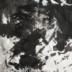 Klagevogel (Detail) | 2021<br>Tusche, Aquarell, Ölkreide, Leinöl auf Japanpapier<br>5,55 x 1,18 m