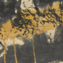 Verlorene Erinnerung (Detail) | 2023<br>Aquarell, Tusche, Ölstift, Leinöl, auf handgeschöpftem Papier<br>90 x 81 cm