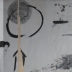 Zeit zu singen (Detail) | 2013<br>Eitempera, Tusche auf Japanpapierrolle,<br>0,70 x ca. 6,80 m